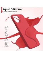 Dėklas Liquid Silicone 1.5mm iPhone 12 Pro silikoninis